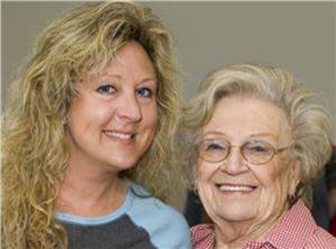 two blonde women. alert1 medical alert systems